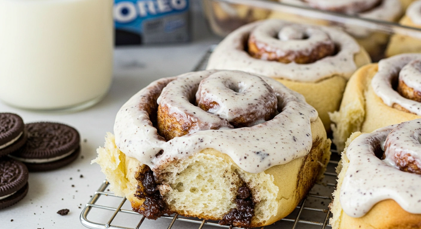 Oreo Cinnamon Rolls